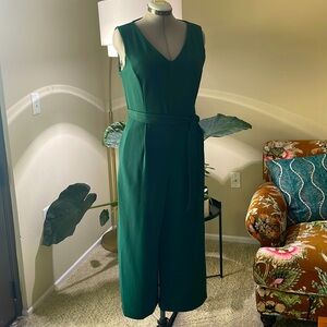 Calvin Klein Jumper Hunter Green Jumpsuit size 12